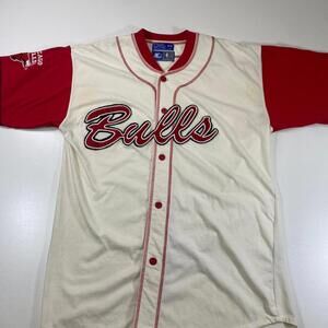 Vintage Starter NBA Chicago Bulls Baseball Jersey Size L